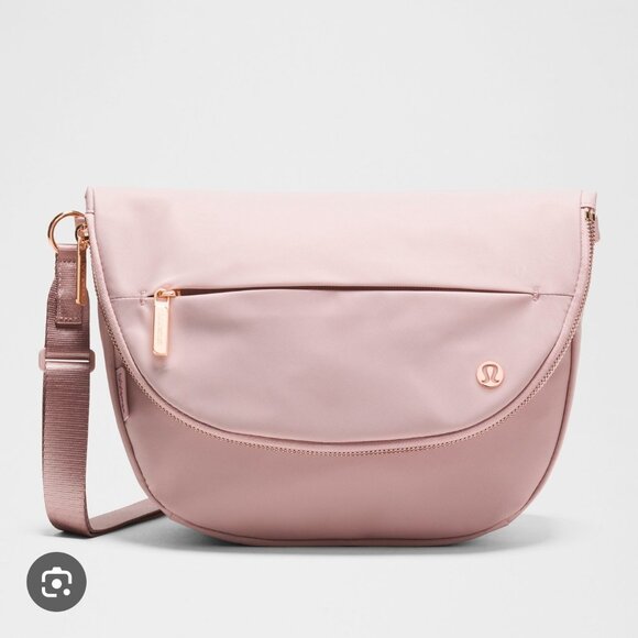 LULULEMON All Night Festival Bag 5L - Pink Haze / Gold - LW9ENLS - Picture 1 of 7